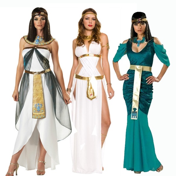 FANTASIAS Cleópatra Rainha dos Árabes Halloween Traje Cosplay Masquerade Performance Costume R$250,00 FRETE GRATIS