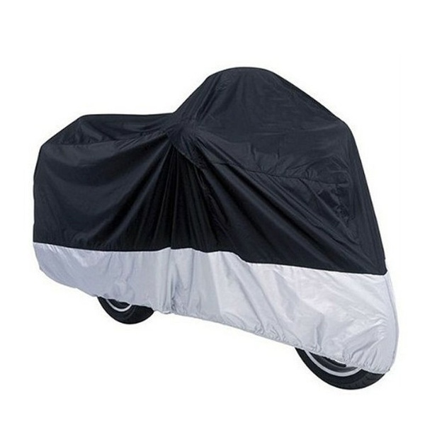 CAPA protetora UV impermeável de nylon da motocicleta com saco L / XL do armazenamento R$160,00  FRETE GRATIS