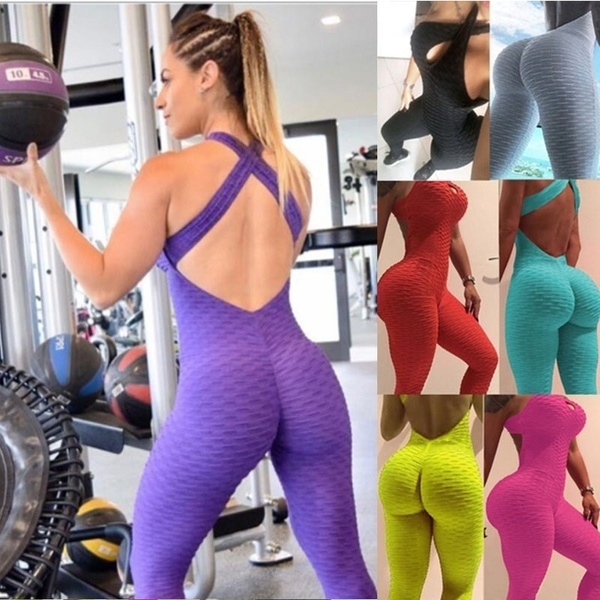 Conjunto esportivo feminino folgado, roupa esportiva respirável em linho  com cintura alta para ioga e treino fitness - AliExpress