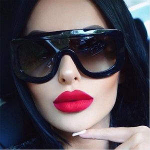 OCULOS Novas mulheres da moda vintage oversize óculos de sol designer de luxo integrado óculos de sol tons uv400 FRETE GRATIS
