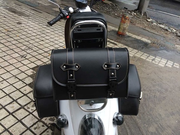 ALFOJE Kit de saco de cauda de motocicleta para acessórios de moto Harley Alforjes para Harley FRETE GRATIS