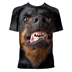 CAMISETA verão 3D impresso homens de manga curta T-shirt dos homens apresenta um design de cão animal e uma versão elegante FRETE GRATIS
