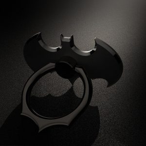 ANEL Suporte de anel de telefone de morcego, forma criativa de morcego, suporte plano rotativo de 360 graus para celular FRETE GRATIS