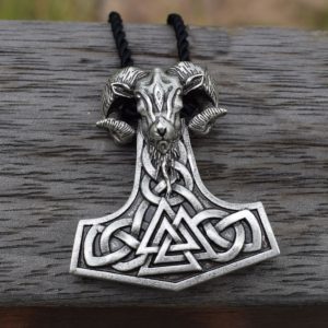 COLAR Thor Martelo Vikings Nórdicos Runas Colar de Pingente Mjolnir Viking Valknut Amuleto Original Amuletos de Colar FRETE GRATIS