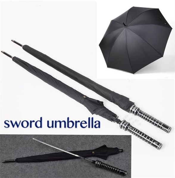 ESPADA Guarda-chuva Espada Afiada Guarda-chuva Guarda-chuva Longo Punho Guarda-chuva Personalidade Criativa Espada Guarda-chuva dos homens Espada Samurai FRETE GRATIS