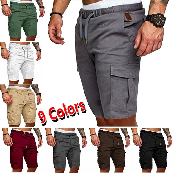 BERMUDA  Men’s Summer Workwear Street Casual Shorts Overalls Shorts Men’s Drawstring Shorts (9 Colors) Www.DUGEZZU.Com.Br ANTECIPE SUAS COMPRAS DEMORA ALGUNS DIAS PRA VOCE RECEBER FIQUE A VONTADE E BOAS COMPRAS …FRETE GRATIS