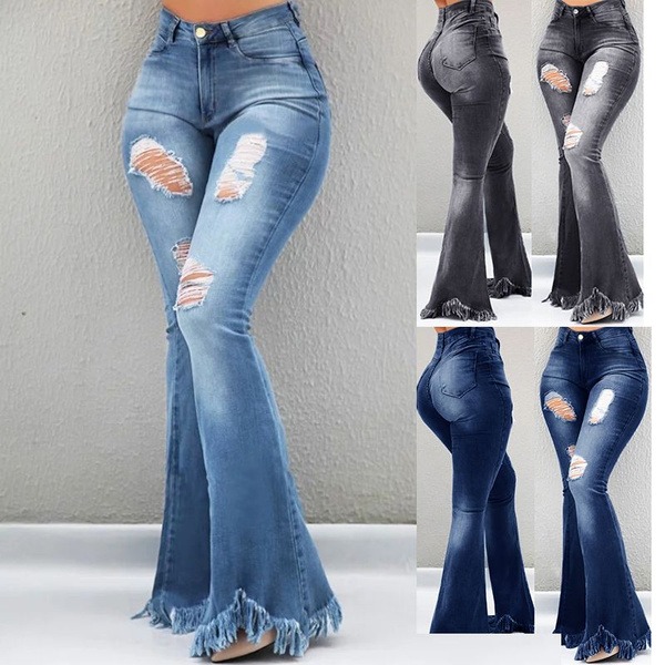 CALÇA OMM Moda feminina rasgado perna larga calças jeans flare calças de brim sino plus size  Www.DUGEZZU.Com.Br boas compras ……FRETE GRATIS    QUER VER TODOS OS PRODUTOS ANTES DE COMPRAR             https://www.facebook.com/dugezzu/photos_by ………. FRETE GRATIS EMPRESA Facebook.Com/Dugezzurockshop/ A SUA LOJA VIRTUAL ALTERNATIVA NA INTERNET ACESSE E BOAS COMPRAS, PODE PAGAR COM BOLETO PAGSEGURO, PIX, Ou No Seu CELULAR, Ou AQUI Na LOJA digite O PRIMEIRO NOME DO PRODUTO DESEJADO Por Exemplo (CELULAR) ANTECIPE SUAS COMPRAS…FRETE GRATIS Comprar em www.DUGEZZU.com.br ou no seu CELULAR (fone da EMPREZA/zap 67 9999-9-5555)